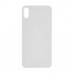 Back Cover Glass pro Apple iPhone X (Silver)