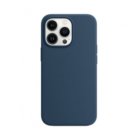 Silicone case for iPhone 13 Pro blue