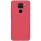 Nillkin protective case for Xiaomi Redmi Note 9/Redmi 10X 4G Super Frosted light red