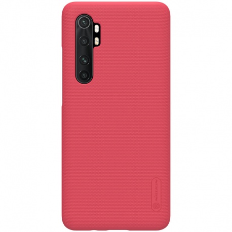 Nillkin ochranné pouzdro pro Xiaomi Mi Note 10 Lite Super Frosted světle červená
