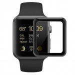 COTECi 4D Black-Rim Full Glue Glass for Apple Watch 38mm