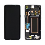 LCD + dotyk + rámeček pro Samsung Galaxy S9 G960 půlnoční černá (Service Pack)