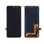 LCD + touch for Samsung Galaxy A8 A530 2018 black (Service Pack)