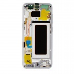 LCD + dotyk + rámeček pro Samsung Galaxy S8 G950 stříbrná (Service Pack)