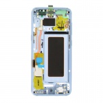 LCD + dotyk + rámeček pro Samsung Galaxy S8 G950 korálově modrá (Service Pack)