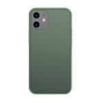 Baseus ochranné pouzdro pro iPhone 12 Mini 5.4 Frosted Glass transparentní-zelená