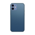 Baseus Frosted Glass Protective Case for iPhone 12 Mini 5.4 Transparent Blue
