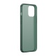 Baseus ochranné pouzdro pro iPhone 12 Pro Max 6.7 Frosted Glass transparentní-zelená