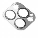 COTECi Aluminium Camera Glass for iPhone 12 Pro Max Silver
