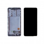 LCD + touchscreen + frame for Samsung Galaxy A41 A415F black (Service Pack)