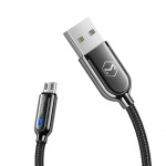 Mcdodo nabíjecí / datový kabel Micro USB s inteligentním vypnutím Smart Series 1 m černá