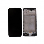 LCD + touch + frame for Samsung Galaxy M31 M315F Space Black (Service Pack)