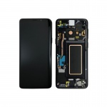LCD + touch + frame for Samsung Galaxy S9 Plus G965 black (Service Pack)