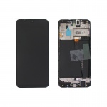 LCD + touch + frame for Samsung Galaxy A10 A105 black (Service Pack)