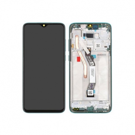 LCD + touch + frame for Xiaomi Redmi Note 8 Pro forest green (Service Pack)