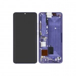LCD + dotyk + rámeček pro Xiaomi Mi Note 10 lite Nebula fialová (Service Pack)