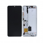 LCD + dotyk + rámeček pro Xiaomi Mi Note 10 lite Glacier bílá (Service Pack)