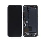 LCD + dotyk + rámeček pro Xiaomi Mi Note 10 lite půlnoční černá (Service Pack)