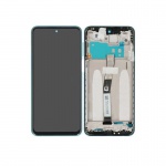 LCD + touch + frame for Xiaomi Redmi Note 9 Pro tropical green (Service Pack)