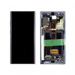 LCD + dotyk + rámeček pro Samsung Galaxy Note10+ N975 Aura černá (Service Pack)