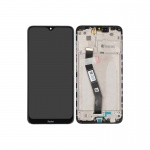 LCD + touch + frame for Xiaomi Redmi 8A midnight black (Service Pack)