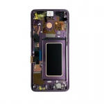 LCD + dotyk + rámeček pro Samsung Galaxy S9 Plus G965 fialová (Service Pack)