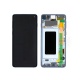 LCD + dotyk + rámeček pro Samsung Galaxy S10 G973 Prism modrá (Service Pack)