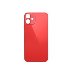 Back Cover Glass + Big Camera Hole pro Apple iPhone 12 Mini Red