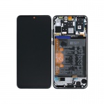 LCD + touch + frame + battery for Huawei P30 Lite black (Service Pack)