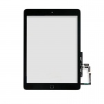 Touch screen with Touch ID and original adhesive for Apple iPad Air / iPad 5 2017 black