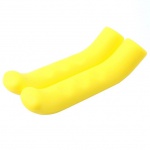 Silicone cover for brake lever for Xiaomi Scooter, yellow (Bulk)