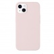 Silicone case for iPhone 13 Pro in pink.
