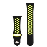 COTEetCI Sports Dot Band for Apple Watch 42/44/45mm Black-Volt