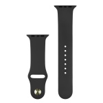 COTECi Silicone Sports Band for Apple Watch 42/44/45mm Black