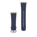 COTEetCI Leather Band for Apple Watch 42/44/45mm Blue