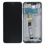 LCD + touch + frame for Xiaomi Redmi Note 9S Aurora blue (Service Pack)