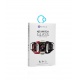 COTECi 4D sklo s celoplošným lepením s černým lemem pro Apple Watch SE 44 mm