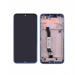 LCD + touch + frame for Xiaomi Redmi Note 8 Neptune blue (Service Pack)