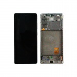 LCD + Touch + frame for Samsung Galaxy S20 FE G780 Cloud White (Service Pack)