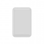 Wireless 5W Power Bank for iPhone with MagSafe White