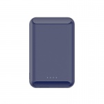 Wireless 5W Power Bank for iPhone with MagSafe Blue