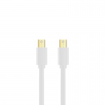 Cable for display technology Mini DP / Mini DP white