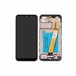 Samsung Galaxy M12 M127 LCD + Touch + Frame Black (Service Pack)