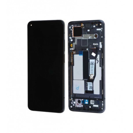 LCD + touch + frame for Xiaomi Mi 10T / Mi 10T Pro black (Service Pack)