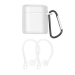 COTECi set of ear hooks and cases for Freebuds 2 white