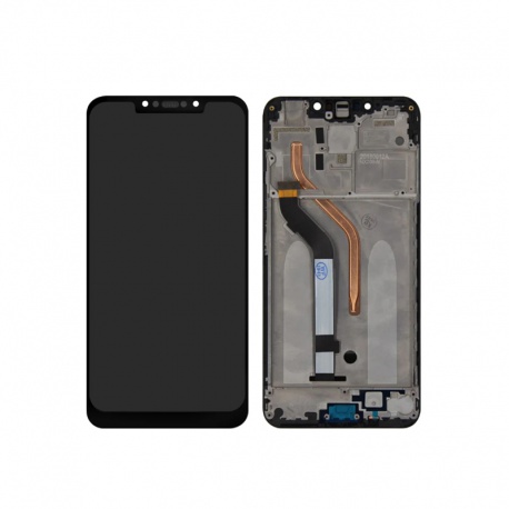 LCD + dotyk + rámeček pro Xiaomi Pocophone F1 černá (OEM)