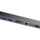 Baseus Enjoyment Series docking station USB-C (USB-C PD, 3* USB 3.0, 2* 4K HDMI, VGA, LAN)