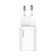 Baseus Super SI set of USB-C 20W adapter and USB-C to Lightning 1m cable, white