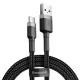 Baseus nabíjecí / datový kabel USB-C 2A 2m Cafule šedá-černá