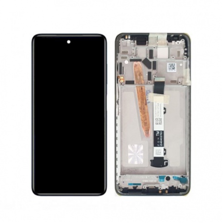 LCD + touch + frame for Xiaomi Poco X3 Pro black (Service Pack)